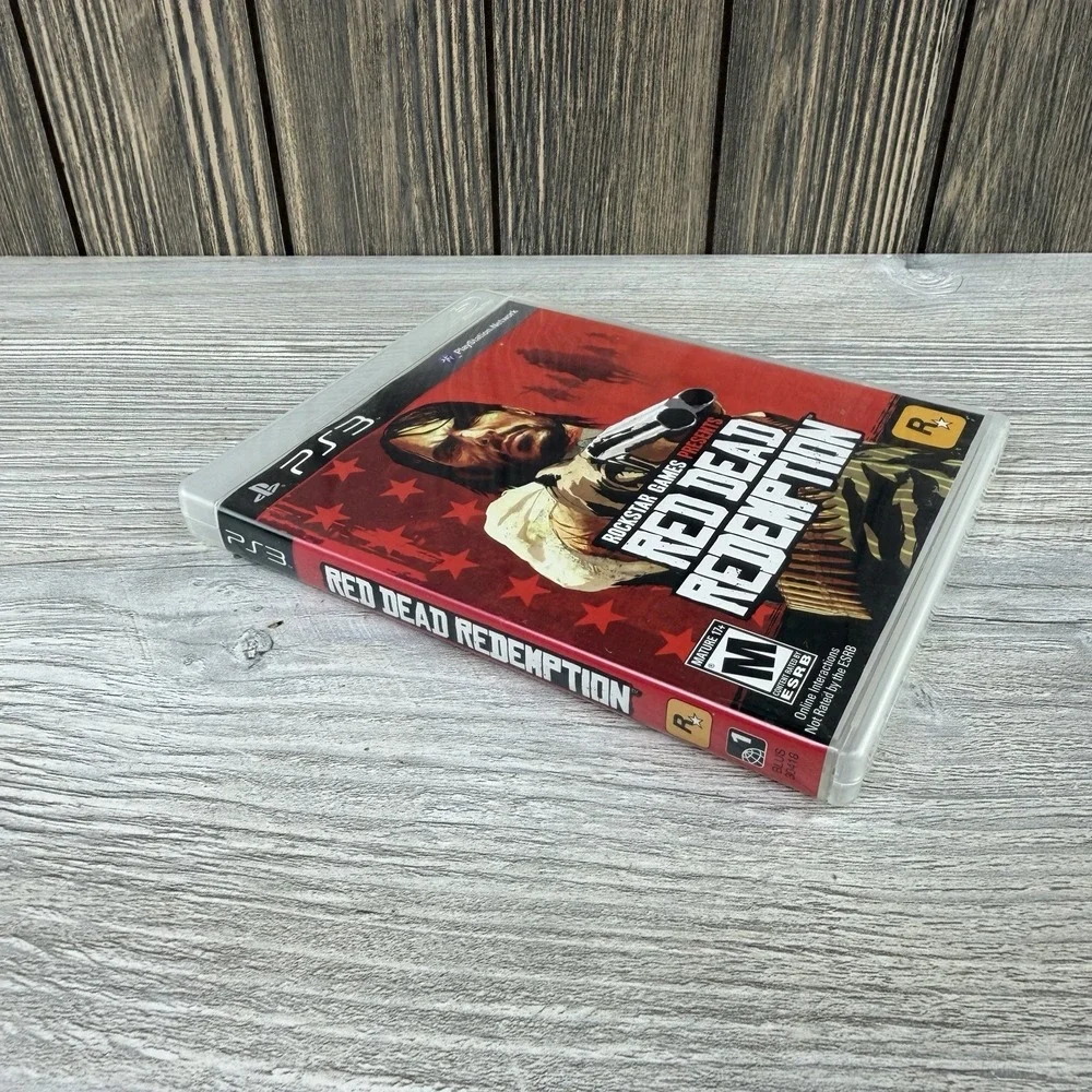 Red Dead Redemption PS3 Sony PlayStation 3 2010 CIB Complete w Map